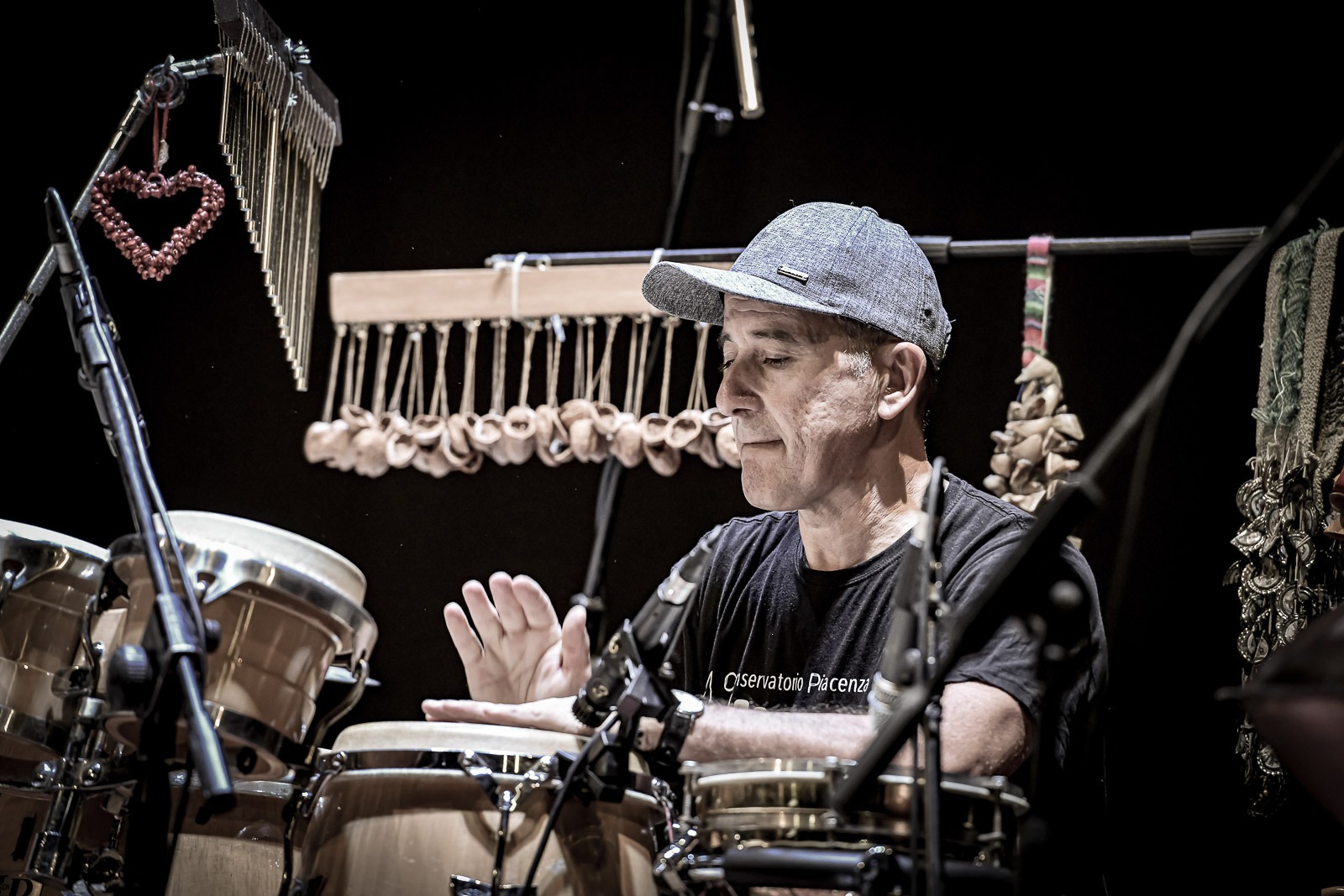 Live concert with chimes and percussion